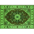 thumbnail image 1 of Ahgly Company Indoor Rectangle Persian Green Traditional Area Rugs, 6' x 9', 1 of 4