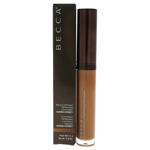 nåde Cater Praktisk Aqua Luminous Perfecting Concealer - Warm Honey by Becca for Women - 0.18  oz Concealer - Walmart.com