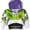 White, variant on Disney Boys' Toddler Buzz Lightyear Toy Story Hoodie