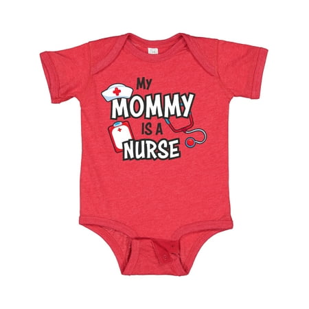 

Inktastic My Mommy is a Nurse Gift Baby Boy or Baby Girl Bodysuit