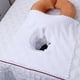 thumbnail image 4 of de sábanas pa de con orificio pa en blanco shamjiam Sábana para cama de masaje, 4 of 8