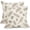 Brown Pinecone, variant on Floral Pillow Covers 18x18 Inch Black and Cream Outdoor Decorative Throw Pillows Set of 2 Vintage Floral Pillowcase Chinoiserie Flower Pillow Cases for Sofa Couch Home Decor