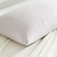 thumbnail image 2 of 2PCS Pillowcases Cotton Breathable Soft Pillow Protector Cover with Envelope Closure for Bedroom Hotel White, 2 of 7