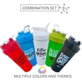 thumbnail image 5 of Motivational Protein Shaker Sports and Outdoor 28oz Nutrition 2 Pack Water Bottle, 5 of 5