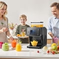 thumbnail image 3 of Snowflake Ice Machine, 44LBS/24H Snowflake Ice Maker, Ice-Shaver Machine with Stainless Steel Blade, Electric Snow Cone Maker with 0.2 Gal Tank, 60S Fast Pre-Cooling, for Home & Small Gatherings, 3 of 11