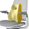 thumbnail image 1 of Runquan High Back Support Pillow Lumbar Support Pillow for Sofa Office Chair Driving Yellow, 1 of 8