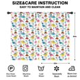 thumbnail image 2 of Kid Curtains,Cute Dinosaur Cartoon Pattern Kid Insulated Curtains Set Of 2,Bedroom Essentials,Toddler Room Decor 52"x84", 2 of 5