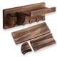 thumbnail image 1 of Percha de guitarra de madera con ganchos de metal para soporte de pared Titular de la sala Entrada de la sala de estantería de estantería interior de la oficina de la oficina Scienceny HA059654-00B, 1 of 7