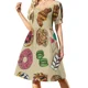 thumbnail image 1 of Vestido de manga corta con repostería, vestidos elegantes y chic para mujer, vestidos de promoción, vestidos cortos de estilo coreano, atrevidos., 1 of 7