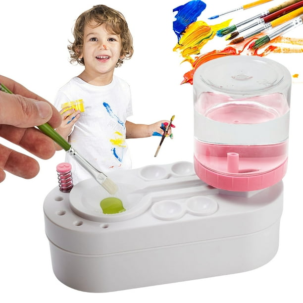 Limpiador Brochas Pintura Enjuagadora para Acuarela Acrílica Y A Base