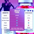 thumbnail image 4 of Jelly Tide Maximum Strength ACV Gummies Advanced Apple Cider Vinegar Supplement 1000MG Formula JellyTide 60 Gummies, 4 of 8