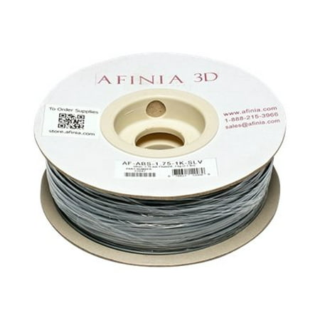 Afinia Value-Line - Silver - 2.2 lbs - ABS filament (3D) - for Afinia H479; H-Series H479
