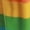 Rainbow Stripe, variant on #followme Polar Fleece Pajama Pants for Men 45902-V-10745-M (Medium, Black - Happy Halloween Pumpkin)