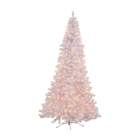 7 5 ft white half corner pre lit half christmas tree 7 5 ft white half corner pre lit half christmas tree