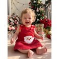 thumbnail image 5 of Miaouyo Girl Christmas Corduroy Dress Santa Embroidery Sleeveless Tank Dress, 5 of 9