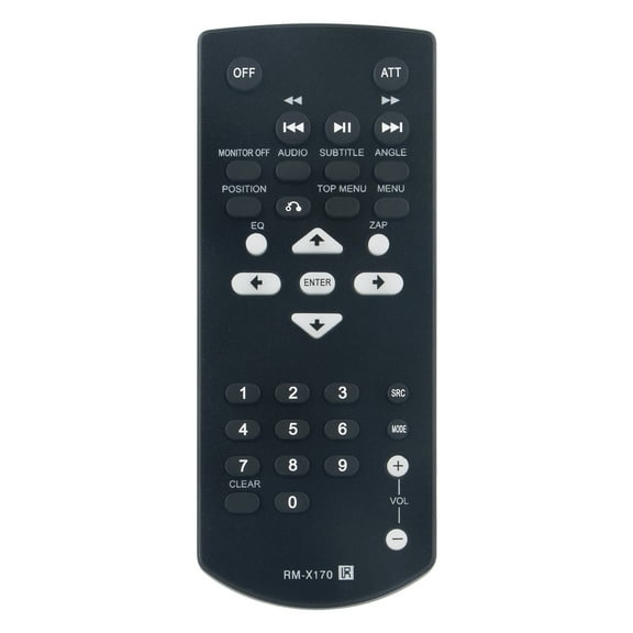 RM-X170 Replaced Remote Control for Sony XAV-60 XAV-622 XAV-70BT XNV-770BT