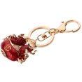 thumbnail image 1 of OULII Keychain Pendant Practical Design Key Ring Zine-alloy 1Set for Daily Use, 1 of 8