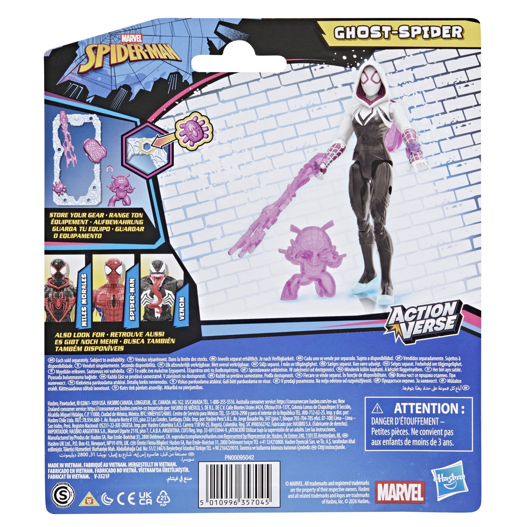 Marvel Spider-Man ActionVerse Ghost-Spider Action Figure