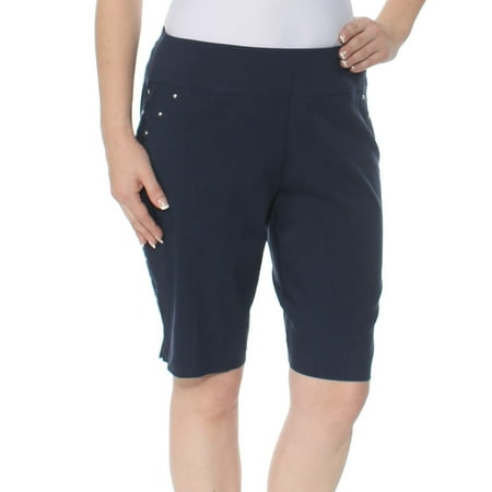 INC Womens Navy Curvy Fit Short  Size: 6 (Best Shorts For Curvy Women)