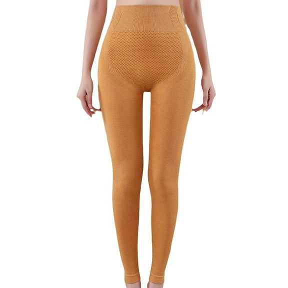 DAFPZW Compression Leggings Extra Warm Opaque Tights for Women Control Top Thick Pantyhose Plus Size Footless Pants