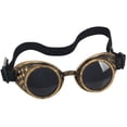 thumbnail image 1 of SAYFUT Steampunk Retro Sunglasses Special Lens Men Women Designer Cosplay PuSAYFUT Goggles Glasses, 1 of 1