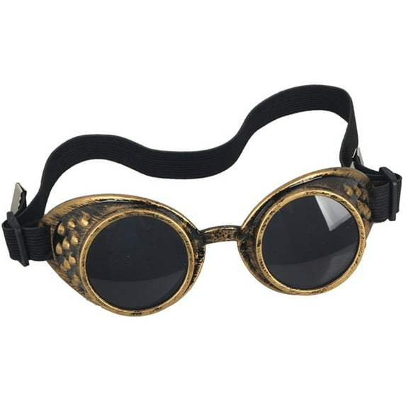 SAYFUT Steampunk Retro Sunglasses Special Lens Men Women Designer Cosplay PuSAYFUT Goggles Glasses