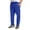 Blue, variant on Mens Hop Pants Casual Solid Color Track Lace up Workout Pants with Pocket Pants for Men Navy S