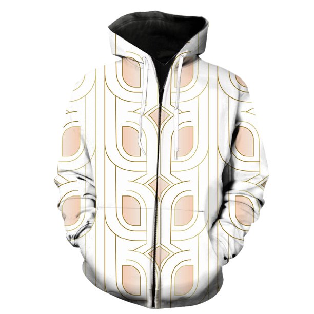 Sudadera con capucha y cremallera para hombre, diseño abstracto, estilo hip hop, con estampado 3D, unisex, de manga larga, divertida, para adolescentes