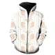 thumbnail image 1 of Sudadera con capucha y cremallera para hombre, diseño abstracto, estilo hip hop, con estampado 3D, unisex, de manga larga, divertida, para adolescentes, 1 of 6