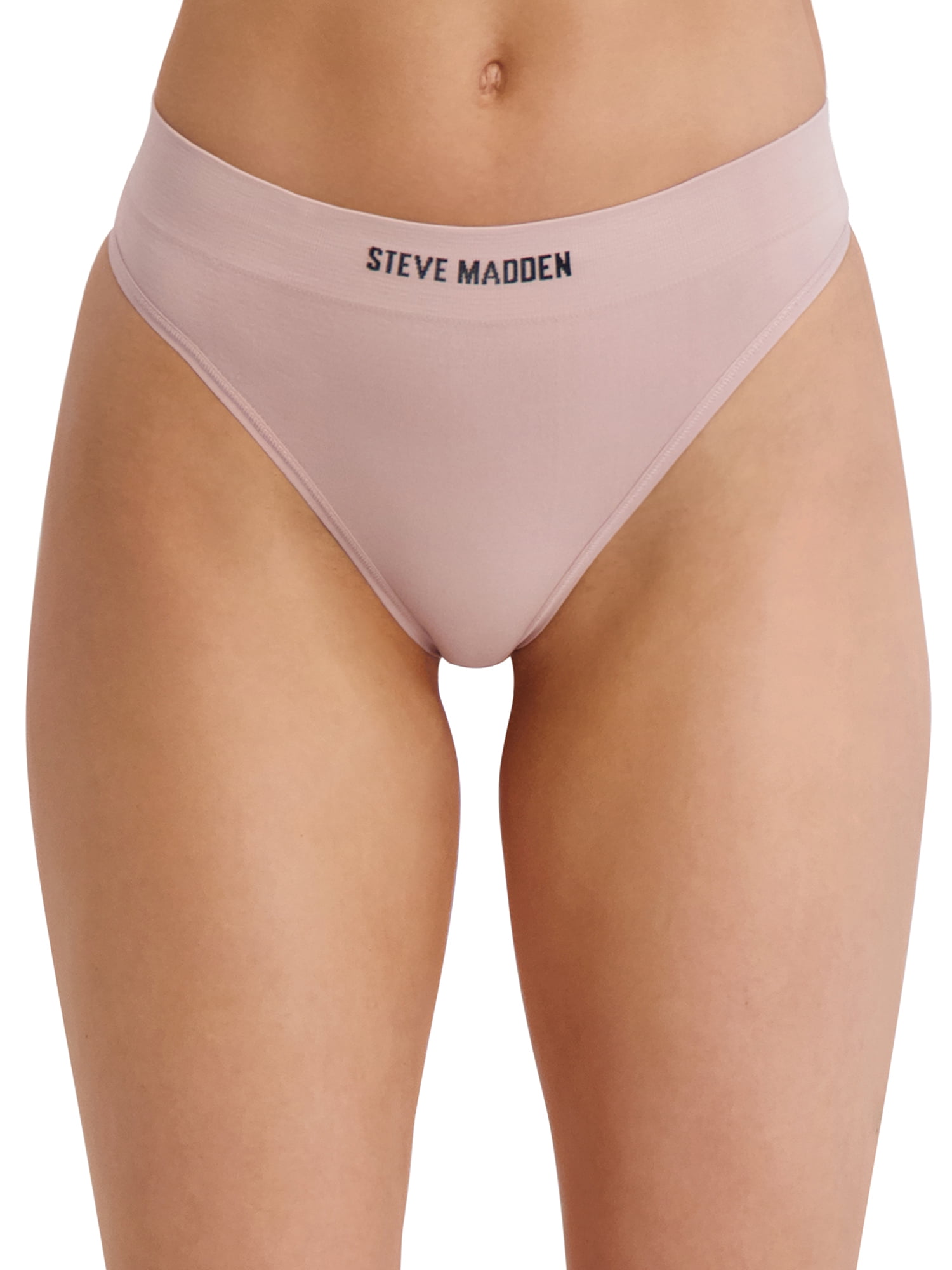 Steve Madden Women's Seamless Boyshort, 5-Pack, Sizes S-XL