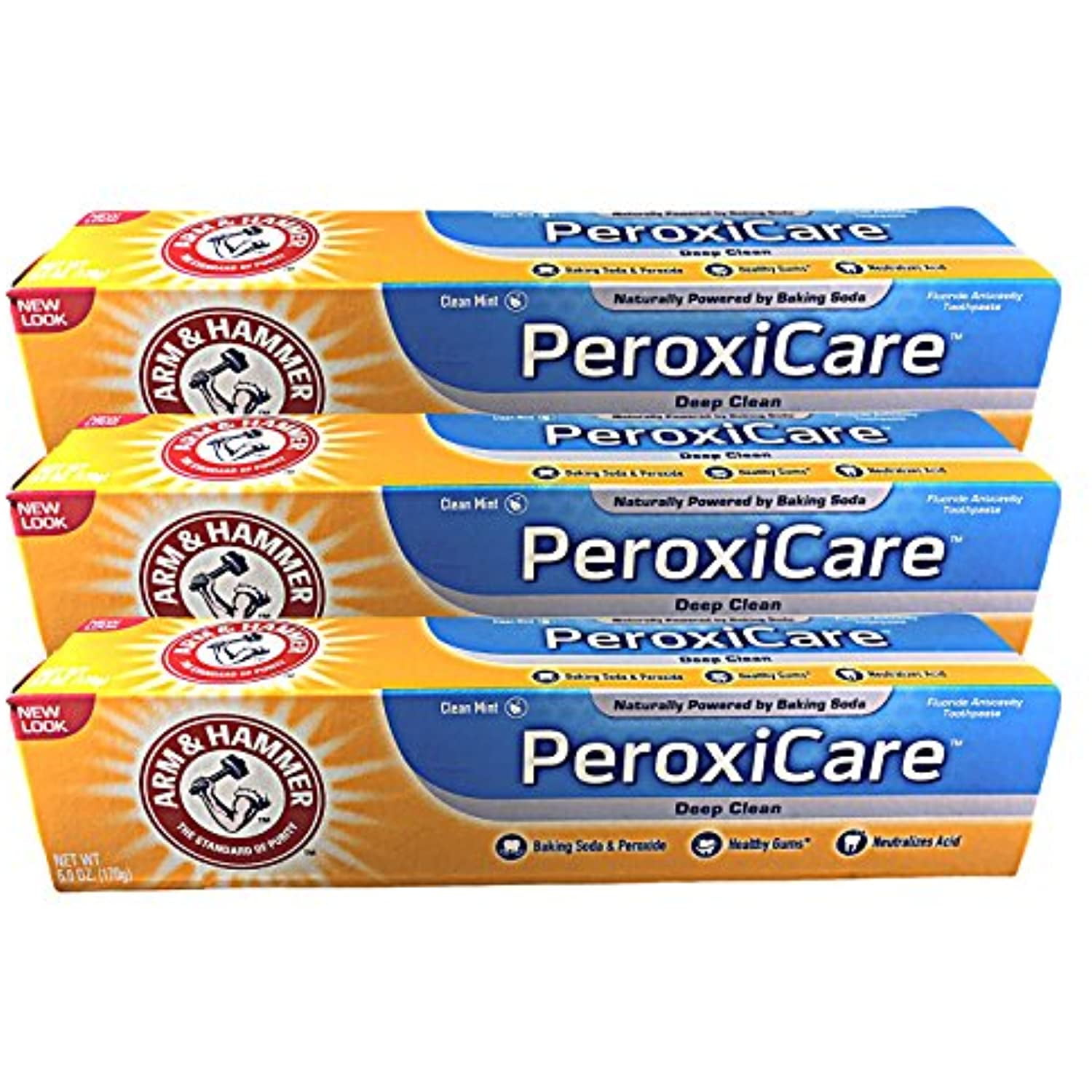 Arm & Hammer Peroxicare Healthy Gums Toothpaste, Baking Soda & Peroxide