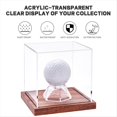 thumbnail image 3 of Vitrina de AcríLico Transparente para Pelotas de Golf, Expositor para Colecciones de BéIsbol, Recuerdo de una Sola Pelota., 3 of 5