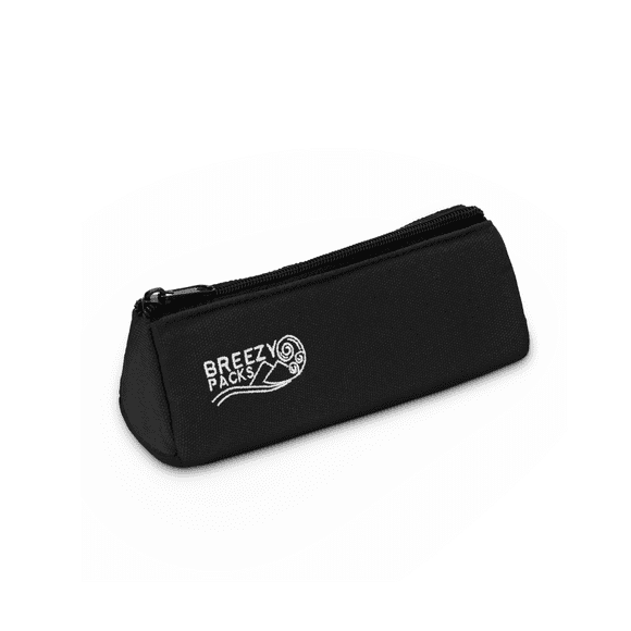 BreezyPacks Medicine Cooling Case |Breezy Basic - Black | Keeps Medicine at Room Temperature | Recharges by Itself - No wetting, Freezing or Electricity | EpiPen and Insulin Travel Bag (Black)