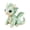 Green, variant on Patchwork Plush Toy, Stuffed Cute Fantasy Young Dragon Figure, Light Blue Star Embroidery Soft Stuffed Animal for Desktop Display and Holiday Gifting