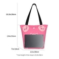 thumbnail image 3 of Sikiie Cartoon Pigs and Hearts Shoulder Bag Casual Hobo Crossbody Tote Bag for Women and Men Large Purse Messenger Bag Travel Work, 3 of 6