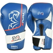 RIVAL Boxing RS2V 2.0 Super Pro Hook and Loop Sparring Gloves - 18 oz. - Blue