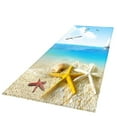 thumbnail image 1 of DOLITY Non-woven Fabric Floor Mat Printed Bathroom Non-slip Area Rug Blue_2, 1 of 7