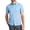 Blue, variant on Men's Short Sleeve Button Down Shirt - Athletic Fit, Stretch, Wrinkle-Free Casual Dress Shirt M-XXL