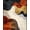 Brown, Pattern 1, variant on ODIKA 4'x6' Machine Washable Non-Slip Area Rug, Canyon Crest Interlocking Ridge Lines High Traffic Rug, Beige, 254570