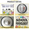 thumbnail image 3 of School Psychologist Insulated Tumbler Cup - 40 Oz Travel Mug With Straw and Handle - Teacher Appreciation Gift for Women and Men, 3 of 6