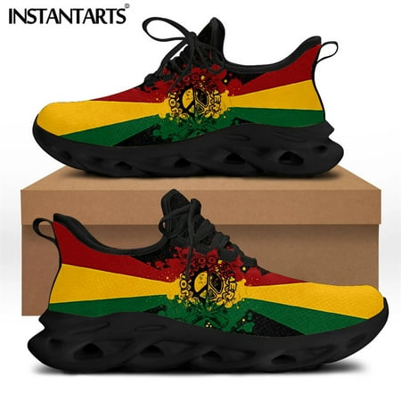 

Men s Shoes Casual Sneakers Jamaica Flag Brand Designer Fashion Lace-up Walking Men Summer Flats Footwear Shoes 2024