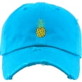 thumbnail image 2 of Pineapple Vintage Distressed Dad Hat Baseball Cap Polo Style Unconstructed Adjustable, 2 of 3