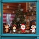thumbnail image 3 of Pegatinas tipo ventana de cristal para decoración navideña, pegatinas tipo ventana de pared para decoración del hogar, arte de Navidad con copos de nieve, para restaurante y centro comercial, 3 of 4