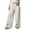 Gray, variant on Wide Leg Sweatpants for Women 2025 Trendy Fashion High Waisted Drawstring Loose Long Pants with Pockets