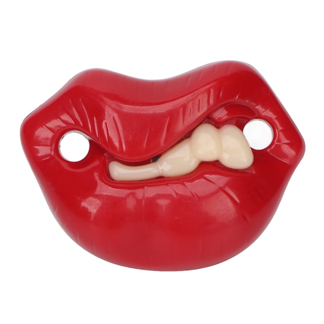 Chupete para bebé con diseño de diente de conejo, juguete para la dentición, mordedor, alineador bucal para la salud.