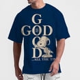 thumbnail image 3 of Camiseta de verano 2024 nueva para hombre, con estampado de Snoopy de Disney, informal, holgada, para fitness callejero, de gran tamaño y alta calidad, 3 of 5