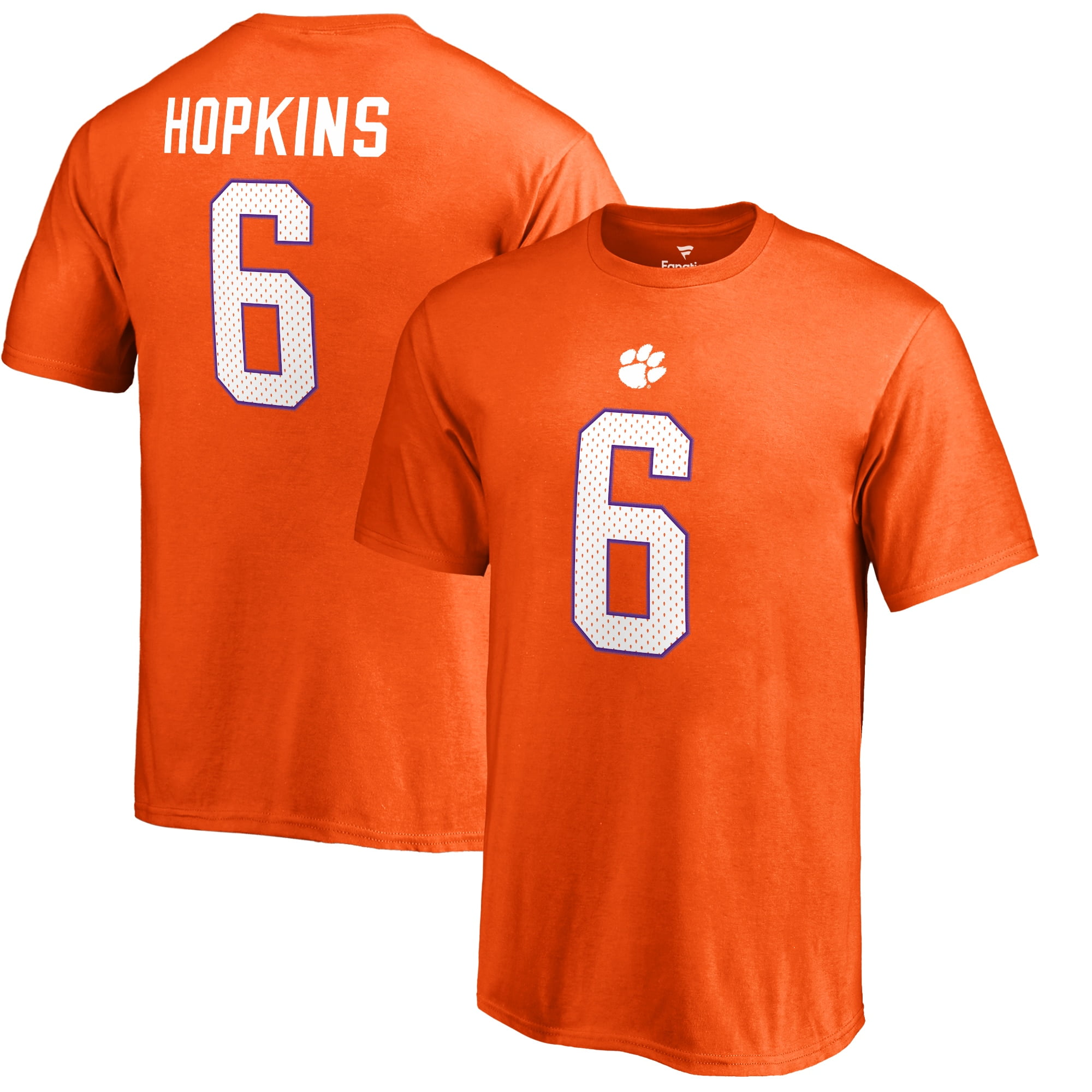 شبك ناموس رول Youth Fanatics Branded DeAndre Hopkins Orange Clemson Tigers ... شبك ناموس رول