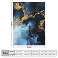 thumbnail image 4 of WYYP Plush Flannel Bed Blanket Throw Warm Soft Cozy Printed Design for Home Sofa Couch Camping 60x80in, 4 of 6