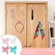 thumbnail image 4 of Uxcell 6Pcs Ganchos de Pared Decorativos, Ganchos Adhesivos de Metal para Toallas, Rosa Dorado/Blanco, 4 of 7