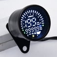Geloo Universal Digital Motorcycle Speedometer and Tachometer Odometer ...